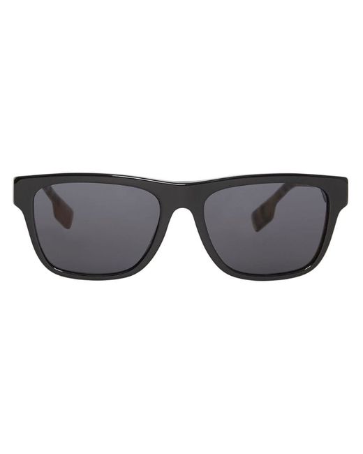 Burberry vintage check detail square frame sunglasses