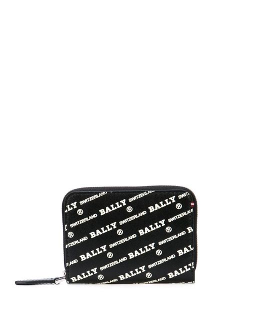 Bally Bivy logo wallet