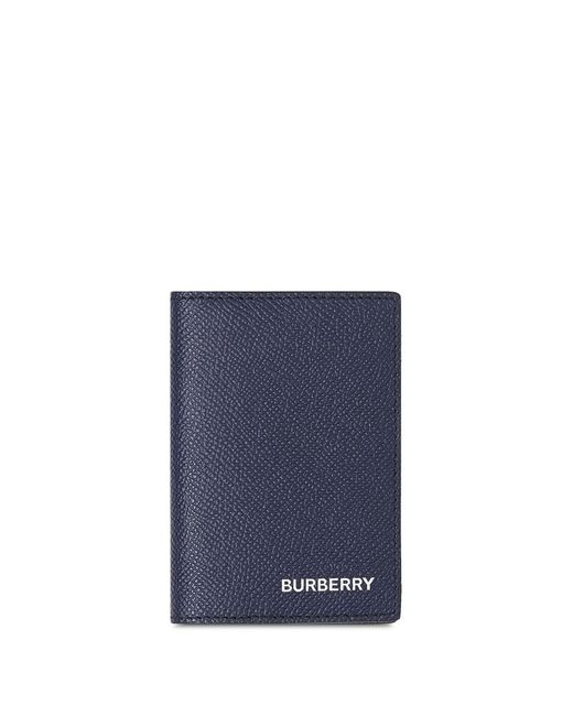 Burberry Grainy Leather Bifold Card Case