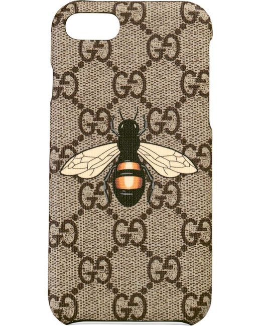 Gucci Bee print iPhone 8 case