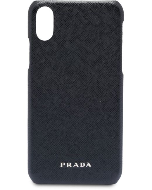 Prada leather iPhone X case