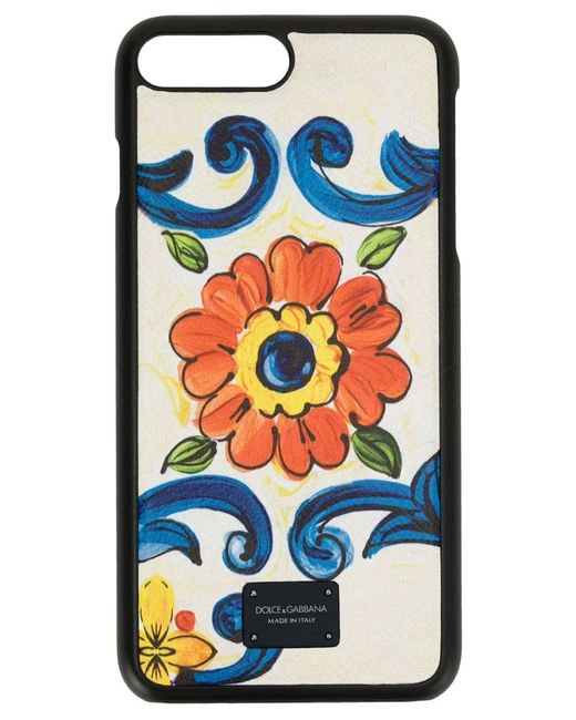 Dolce & Gabbana floral print iPhone case