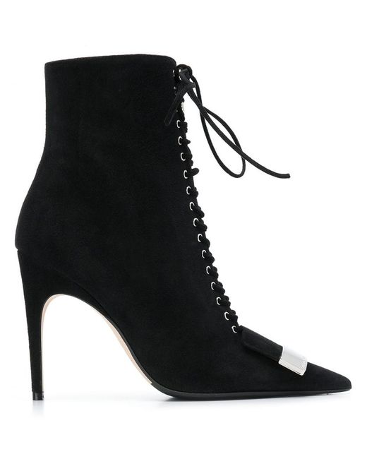 Sergio Rossi lace-up boots