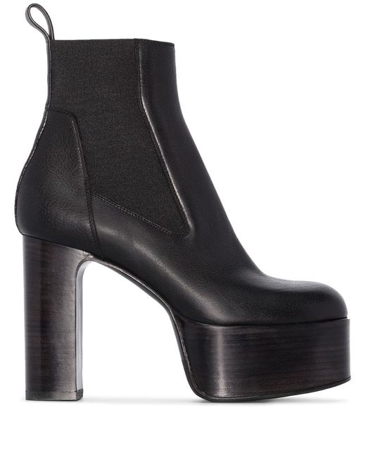 Rick Owens Kiss 125mm ankle boots