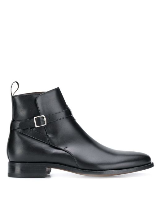 Scarosso buckled ankle boots