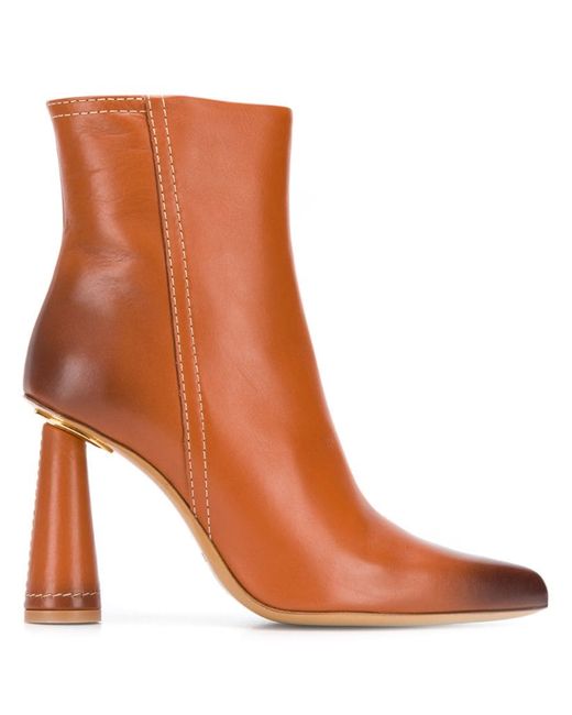 Jacquemus structured heel ankle boots