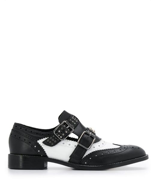 Twin-Set buckle strap brogues