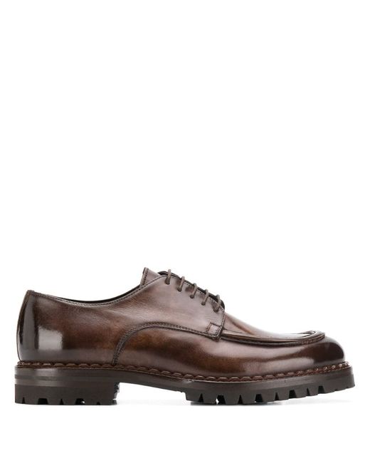 Eleventy chunky sole Derby shoes