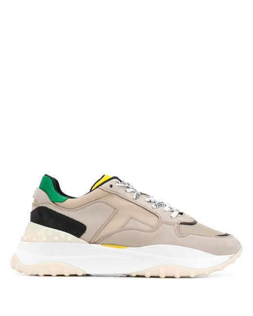 Tod's colour block chunky sneakers