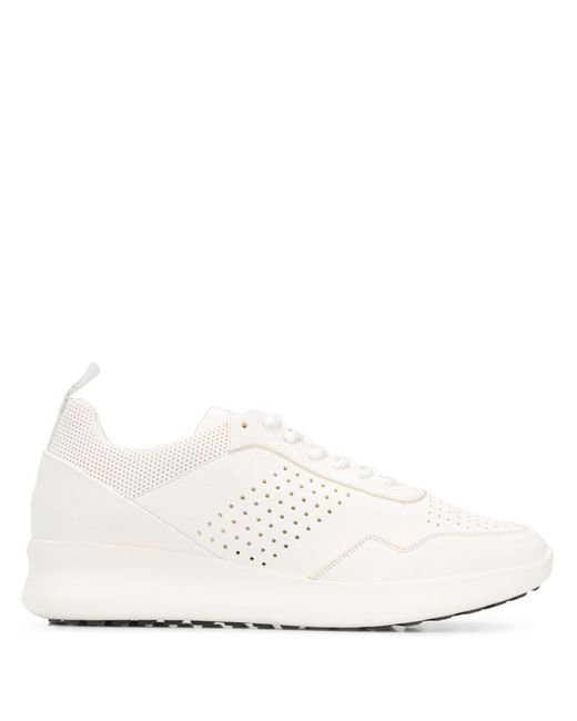 Baldinini perforated lace-up sneakers