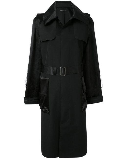 Undercover belted trench coat