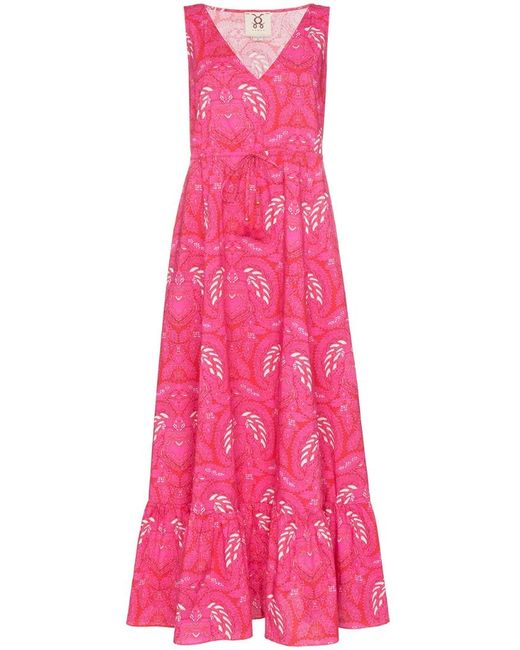 Figue Indira batik-print maxi dress