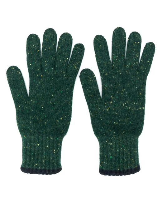 Pringle Of Scotland gloves with ribbed details