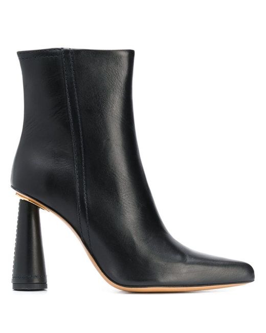 Jacquemus cone heel ankle boots
