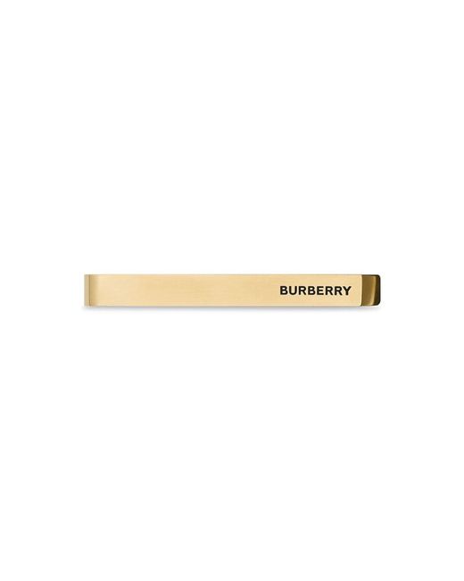 Burberry Engraved plated Tie Bar