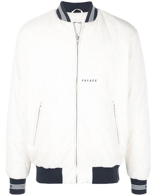 Palace quilted padded bomber jacket