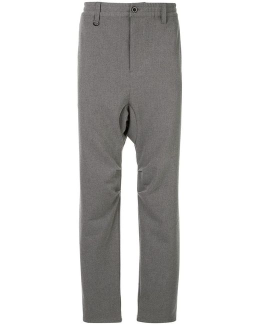 Makavelic drop-crotch trousers
