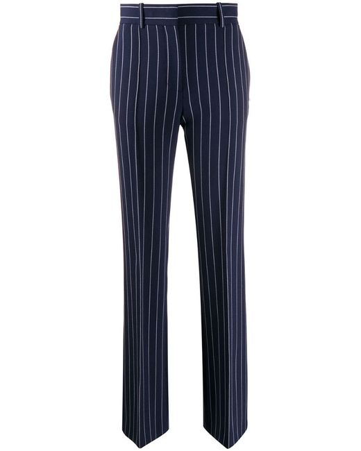 See by Chloé pinstripe straight-leg trousers