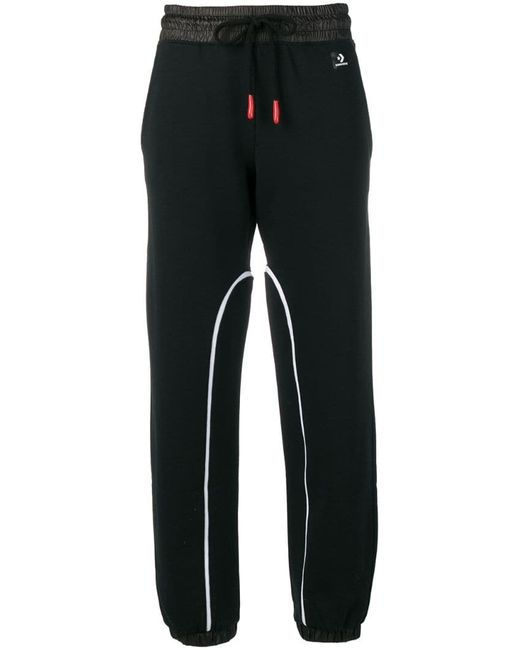Converse track style jogging trousers