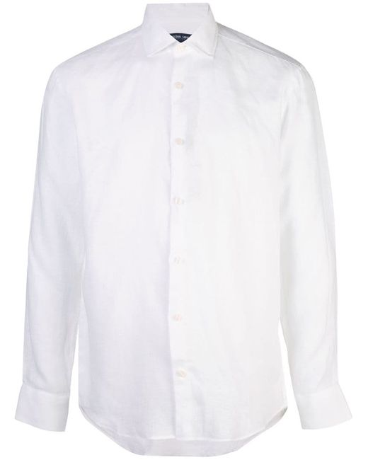 Frescobol Carioca long-sleeve fitted shirt