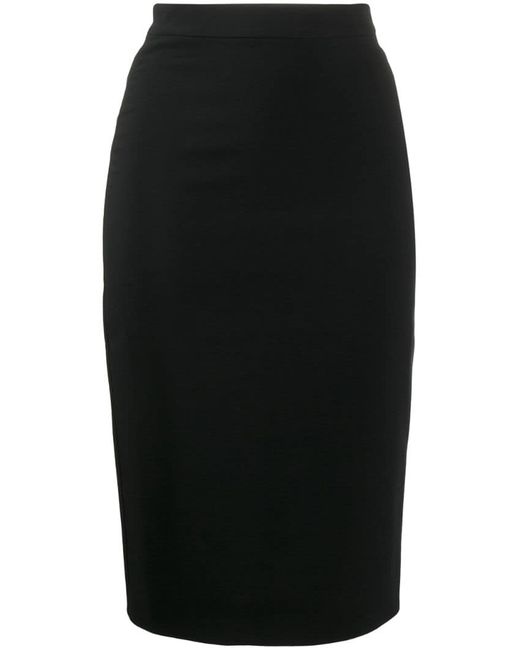 Loulou high-rise pencil skirt