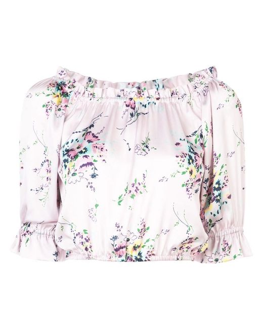 Jill Stuart Maia print blouse