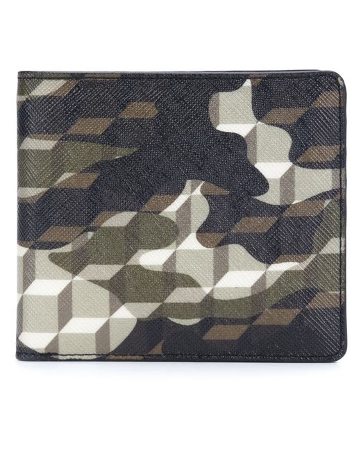 Pierre Hardy camouflage cube design cardholder