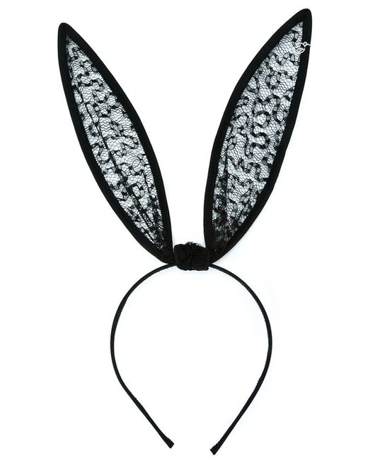 Maison Michel lace rabbit ears hairband