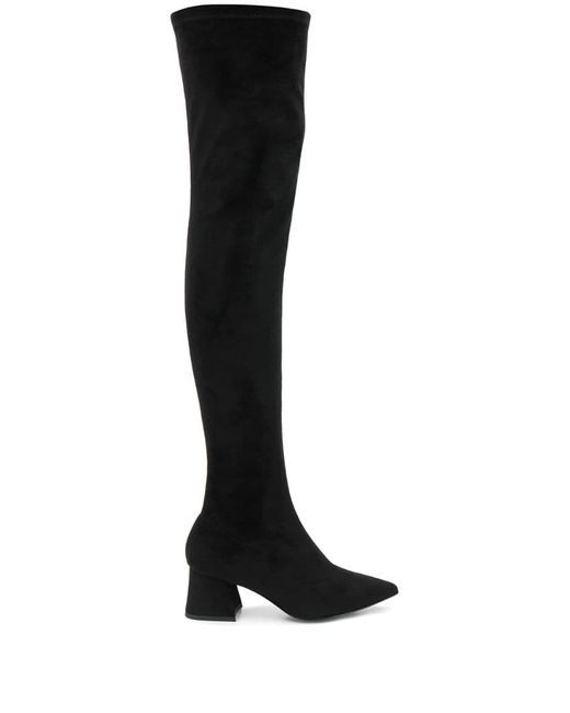 Pollini over the knee heeled boots