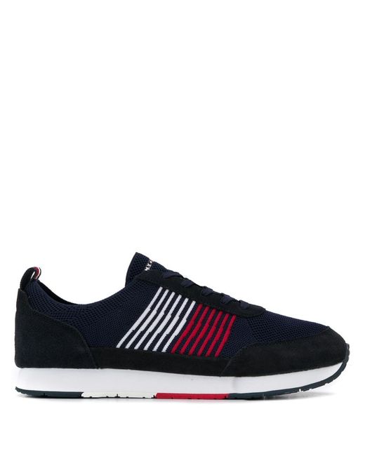 Tommy Hilfiger mesh lace-up sneakers