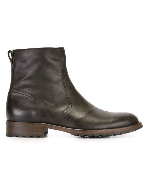 Belstaff distressed ankle boots