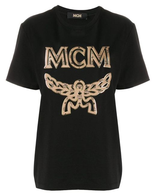 Mcm logo print T-shirt