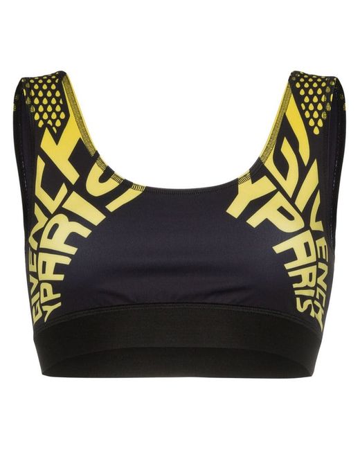 Givenchy Logo print sports bra
