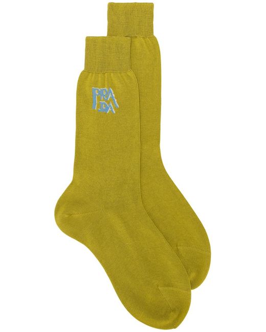 Prada logo socks