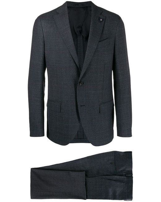 Lardini plaid two piece suit