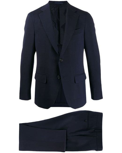 Caruso two piece slim-fit suit