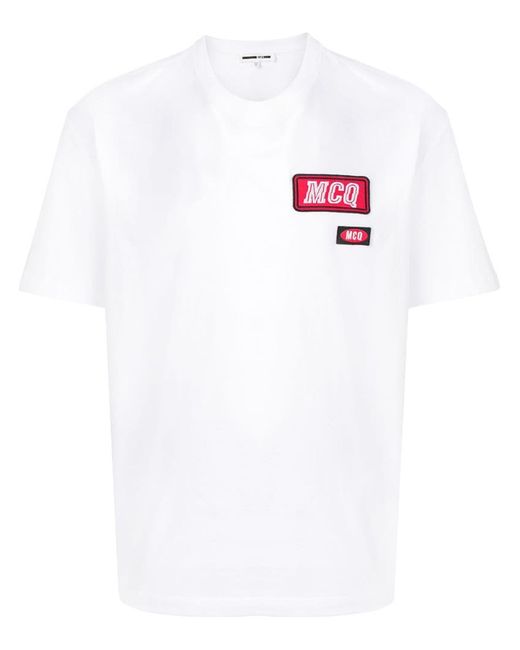McQ Alexander McQueen logo patch T-shirt