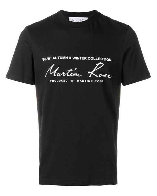 Martine Rose printed logo T-shirt