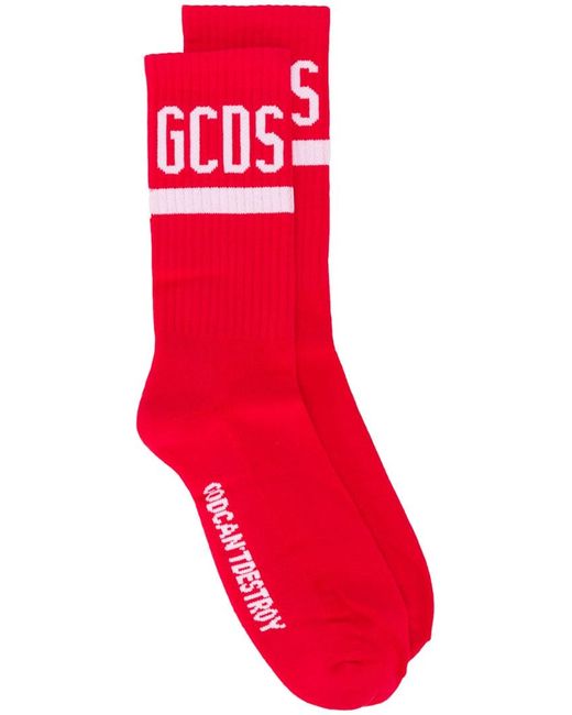 Gcds logo ankle socks