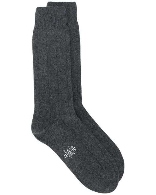 Eleventy ribbed knit socks