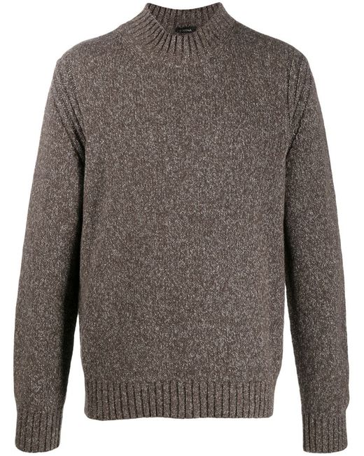 Z Zegna long-sleeve fitted sweater
