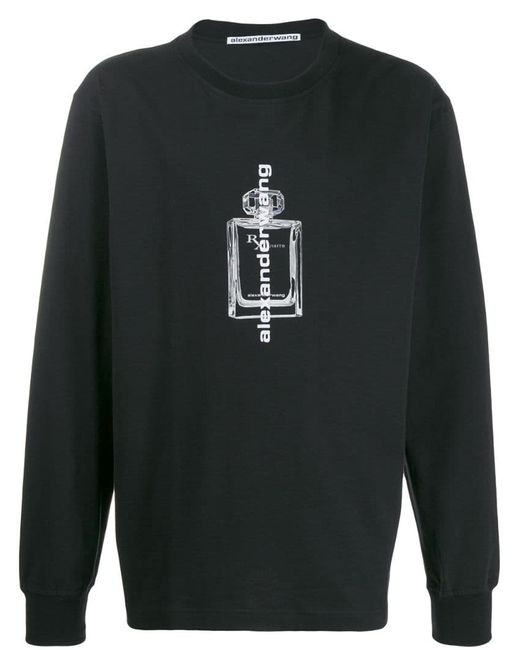 Alexander Wang fragrance bottle sweater