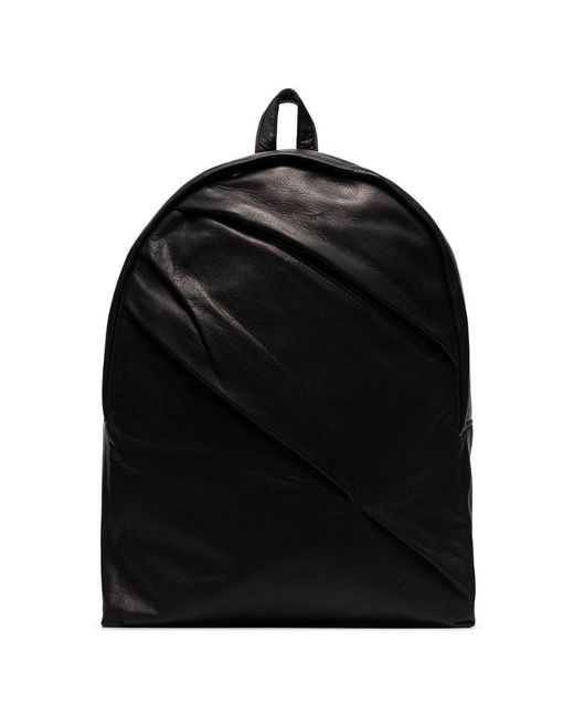 Yohji Yamamoto folded-detail backpack