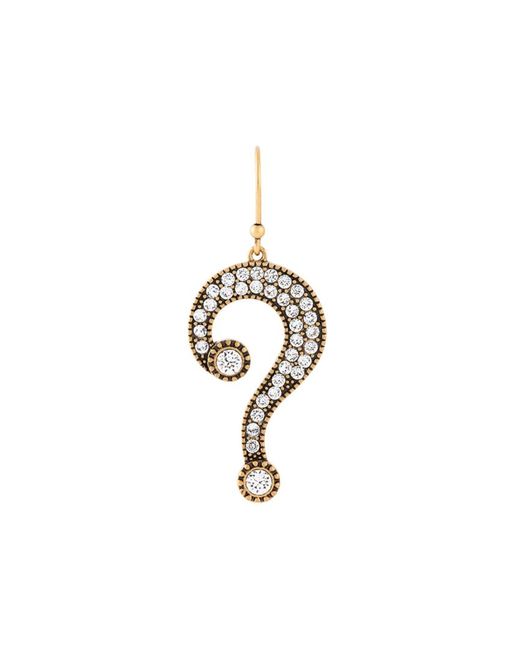 Marc Jacobs question mark earring