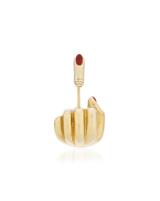 Anissa Kermiche French For Goodnight red single earring