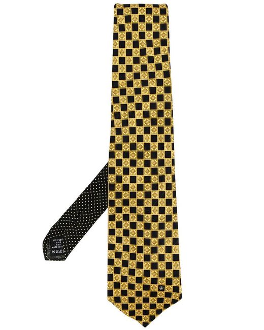Versace Pre-Owned checked tie
