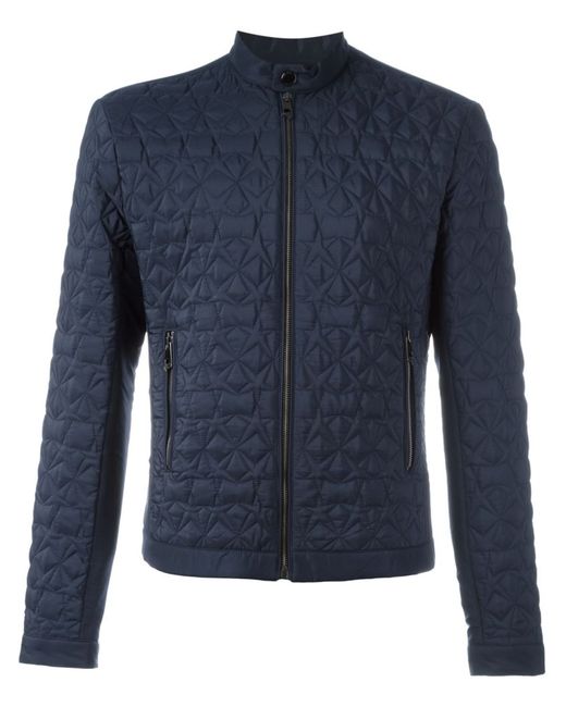Versace Collection padded star detail jacket 50