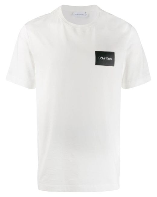Calvin Klein logo print crew neck T-shirt
