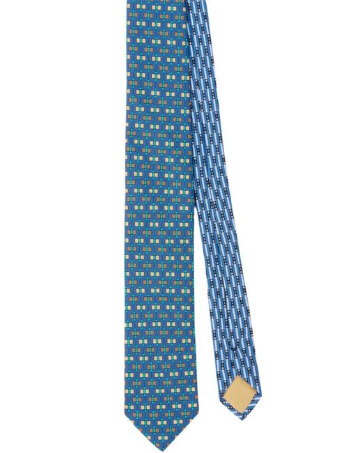 Prada geometric pattern tie