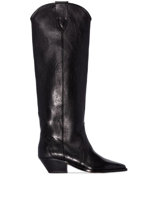 Isabel Marant knee-high cowboy boots